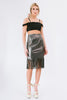 Sierra Fringe Skirt  - Mermaid